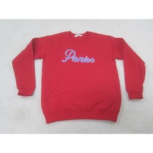 Sideline Swagger Mens Large SMU Mustangs Script Logo Ponies Pullover Crew Neck